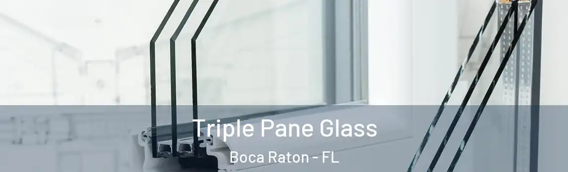  Triple Pane Glass Boca Raton - FL